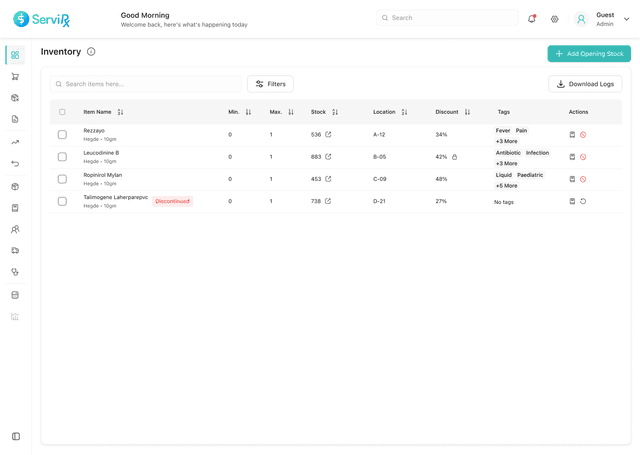 Manage Inventory Efficiently