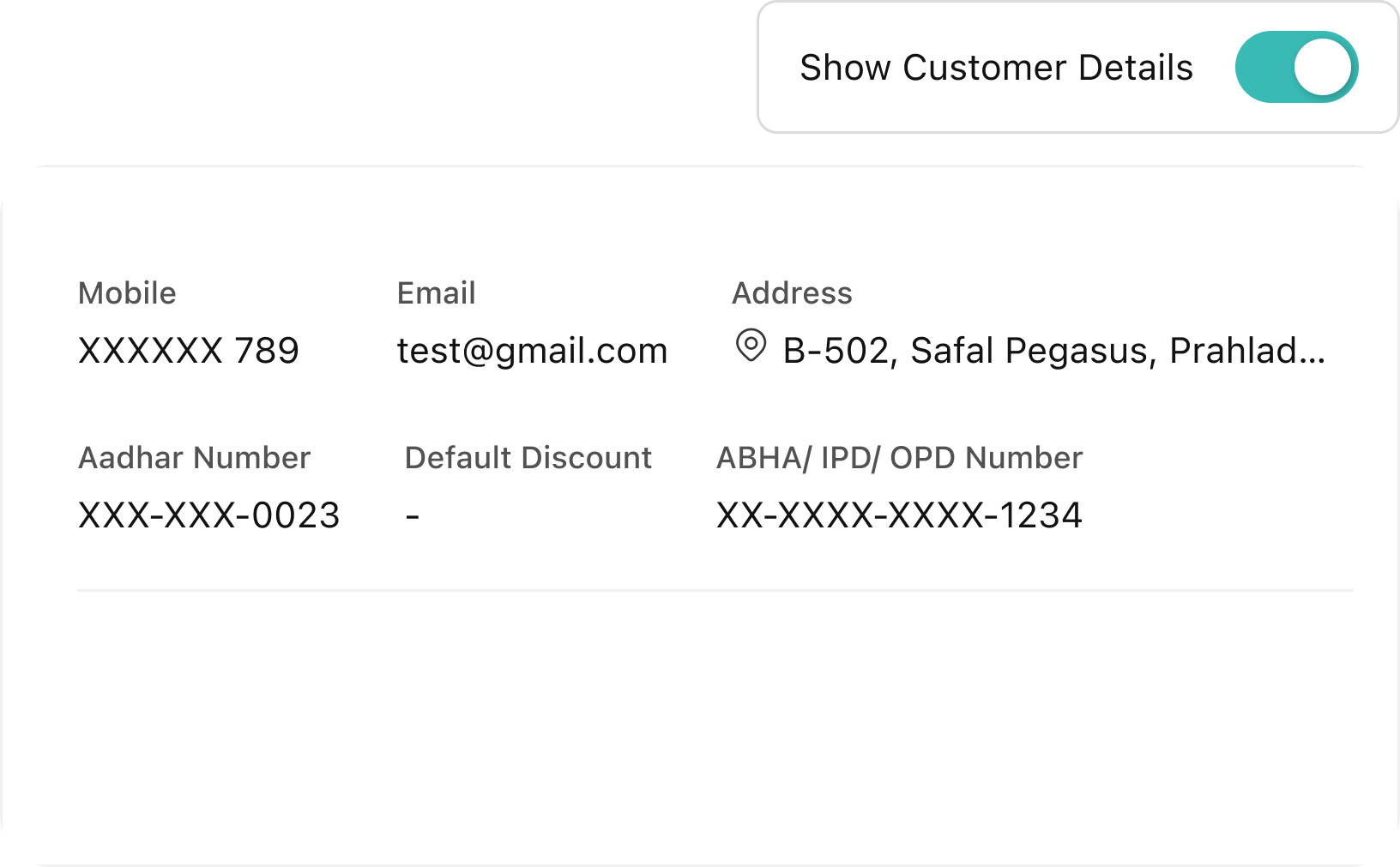 Customer & Patient Management